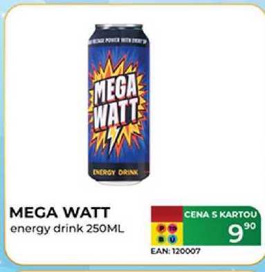 MEGA WATT energy drink 250ML 