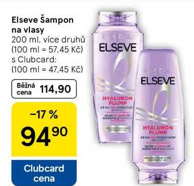 Elseve Šampon na vlasy, 200 ml, více druhů 