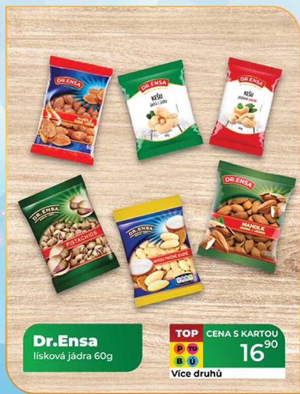 Dr.Ensa lísková jádra 60g 
