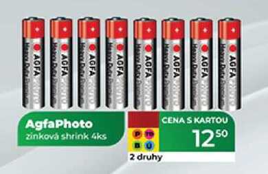 AgfaPhoto zinková shrink 4ks  