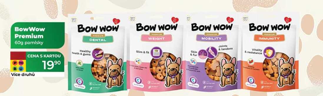 BowWow Premium 60g pamlsky 