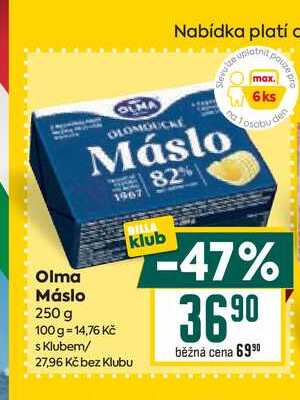Olma Máslo 250 g