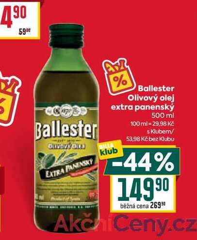 Ballester Olivový olej extra panenský 500 ml 