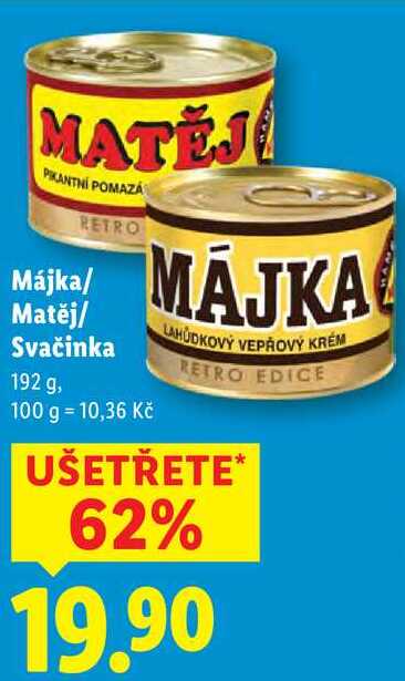 Májka/Matěj/Svačinka, 192 g