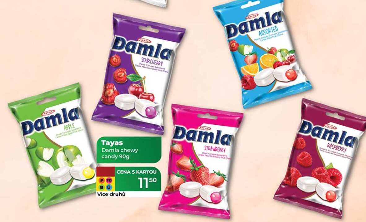 Tayas Damla chewy candy 90g 