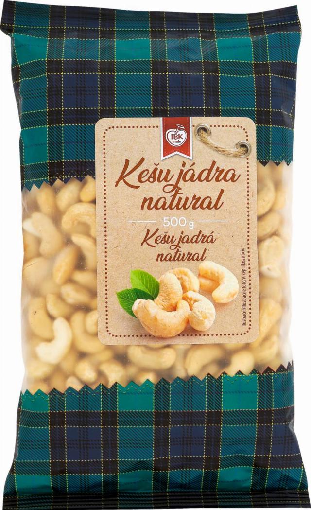 IBK Kešu ořechy nepražené