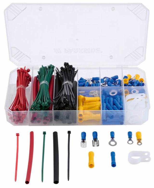 PARKSIDE Sada vázacích pásků a kabelových svorek