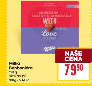 Milka Bonboniéra 110 g