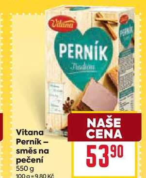 Vitana Perník - směs na pečení 550 g