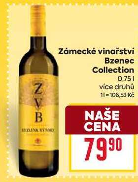 Zámecké vinařství Bzenec Collection 0,75l