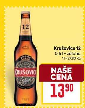 Krušovice 12 0,5l