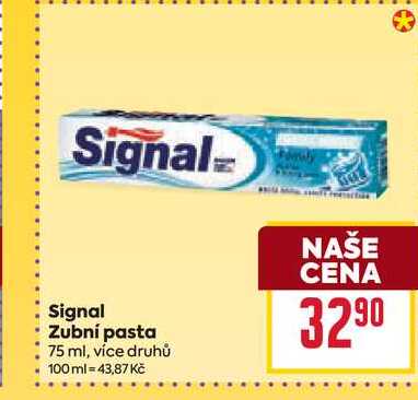 Signal Zubní pasta 75 ml