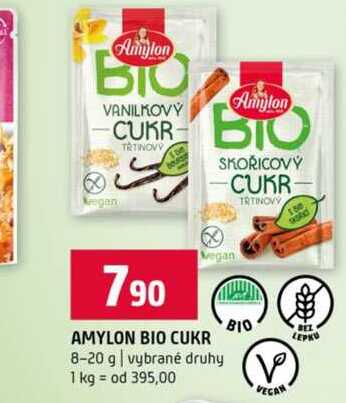 AMYLON BIO CUKR 8-20 g vybrané druhy