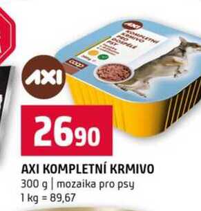 AXI KOMPLETNÍ KRMIVO 300 g mozaika pro psy