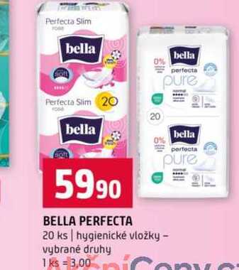 BELLA PERFECTA 20 ks hygienické vložky vybrané druhy
