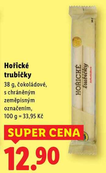 Hořické trubičky, 38 g