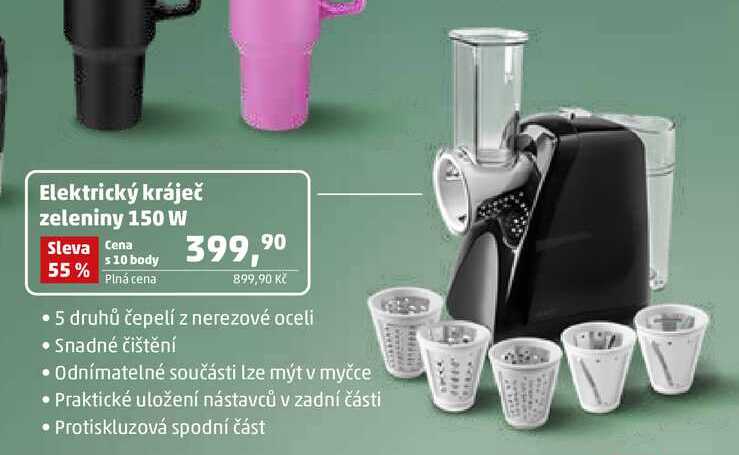 Elektrický kráječ zeleniny 150 W