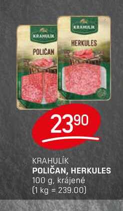 POLIČAN, HERKULES 100 g, krájené 