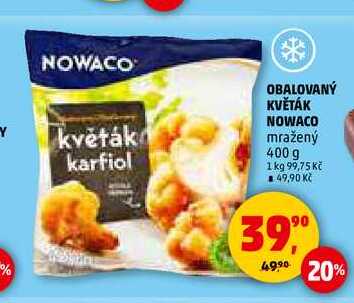 OBALOVANÝ KVĚTÁK NOWACO, 400 g