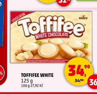 TOFFIFEE WHITE, 125 g