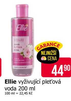 Ellie vyživující pleťová voda 200 ml