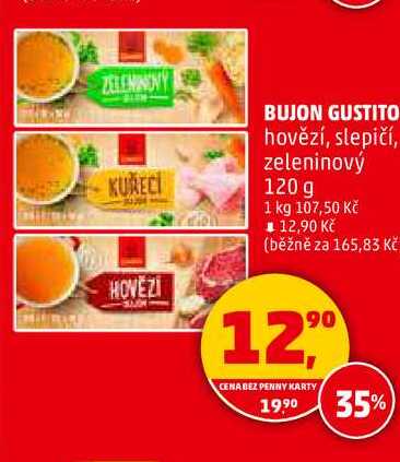 BUJON GUSTITO, 120 g 
