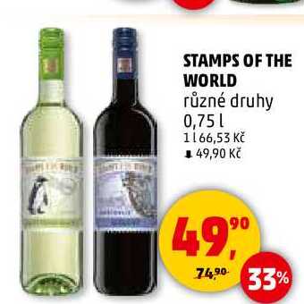 STAMPS OF THE WORLD, 0,75 l