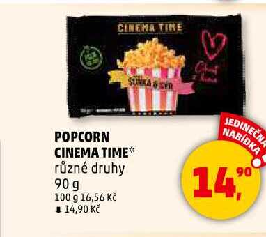 POPCORN CINEMA TIME, 90 g 