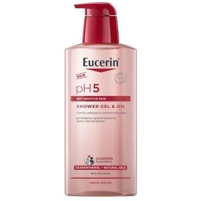 Eucerin pH5 sprchový gel a olej 400ml