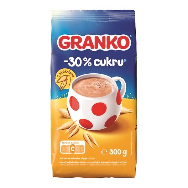 Granko -30 % cukru Instantní kakaový nápoj s ovsem