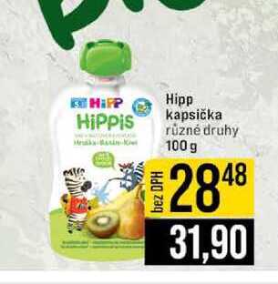 Hipp kapsička různé druhy 100 g