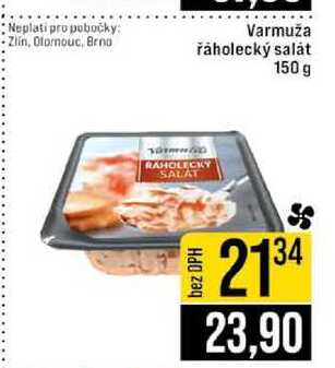 Varmuža řȧholecký salát 150 g 
