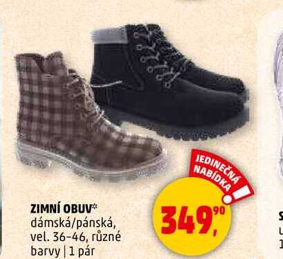 ZIMNÍ OBUV, 1 pár