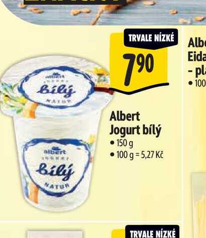   Albert Jogurt bílý 150 g  