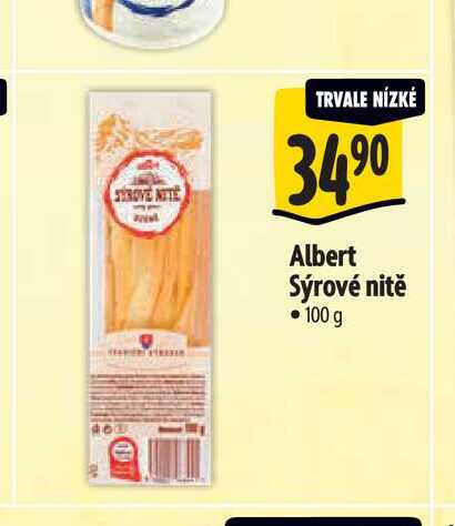   Albert Sýrové nitě 100 g 