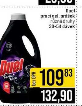 Duel prací gel, prášek různé druhy 30-54 dávek