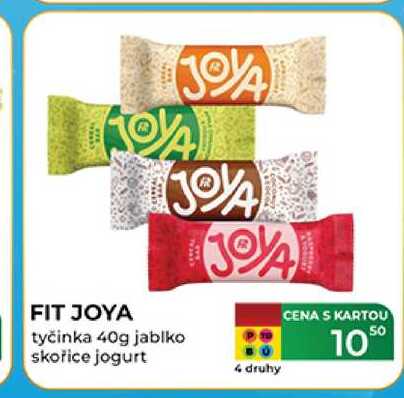 FIT JOYA tyčinka 40g jablko skořice jogurt
