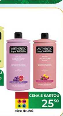 Authentic Toya Aroma tekuté mýdlorefill 600ml 