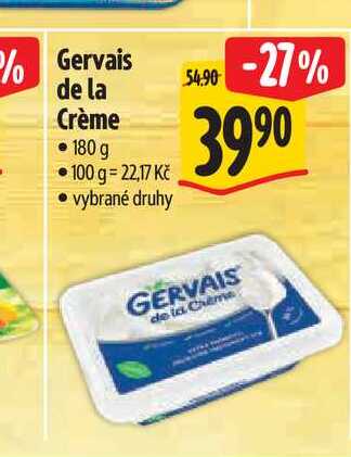 Gervais de la Crème 180 g
