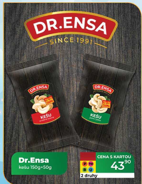 Dr.Ensa kešu 150g+50g