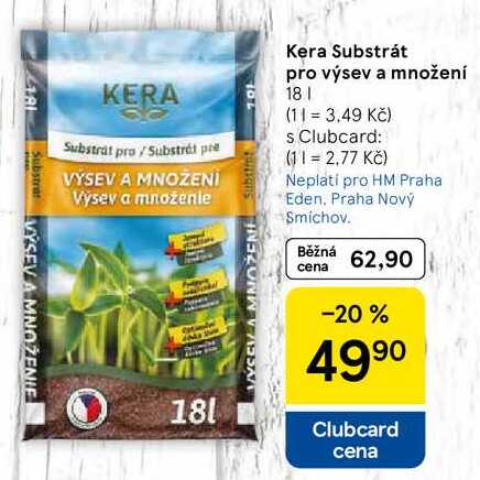 Kera Substrát pro výsev a množení, 18 l