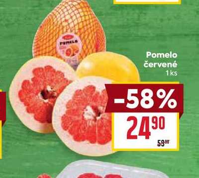 Pomelo červené 1ks