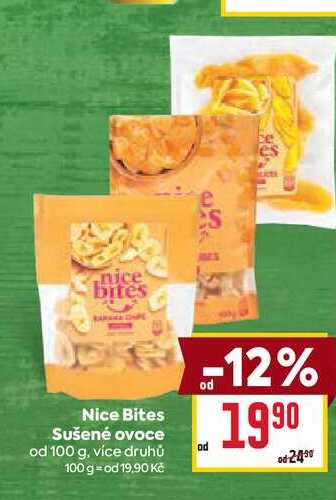 Nice Bites Sušené ovoce od 100 g