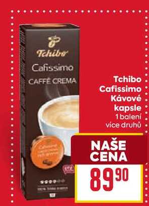 Tchibo Cafissimo Kávové kapsle 1 balení