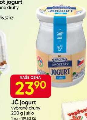 Madeta Jihočeský bílý jogurt 200g
