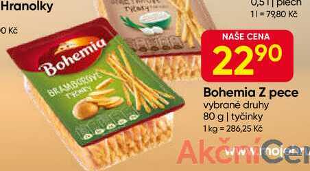 Bohemia Z pece vybrané druhy 80 g 