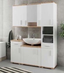 Koupelnový program BANHEIRO - Vysoká skříň