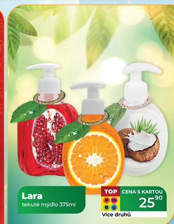 Lara tekuté mýdlo 375ml