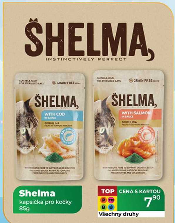 Shelma kapsička pro kočky 85g