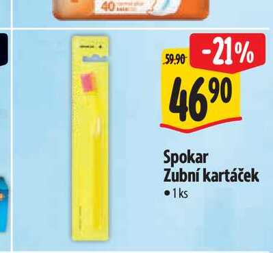   Spokar Zubní kartáček   1 ks 